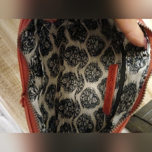 Ed Hardy NWT Red Skull & Leopard Shoulder Bag/Crossbody - Picture 5 of 6